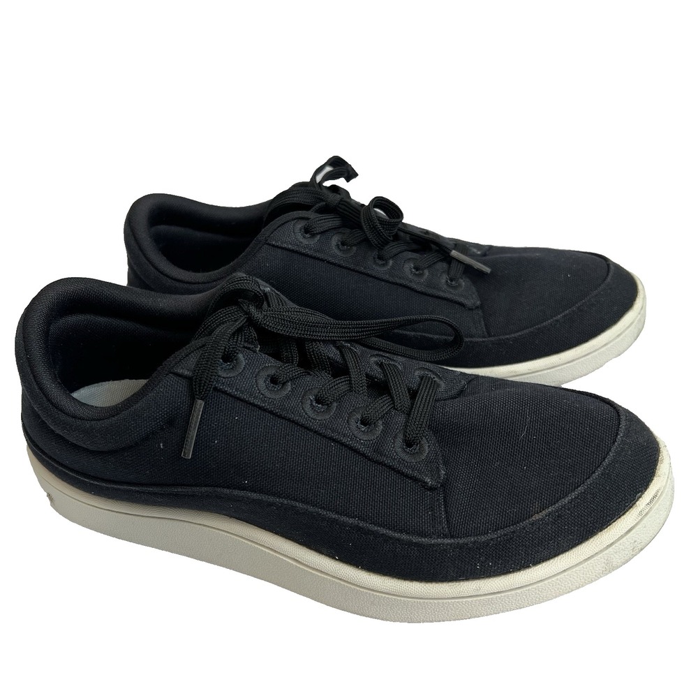 Allbirds Canvas Pacer‎ Tennis Shoes Womens size 9 Black EUC